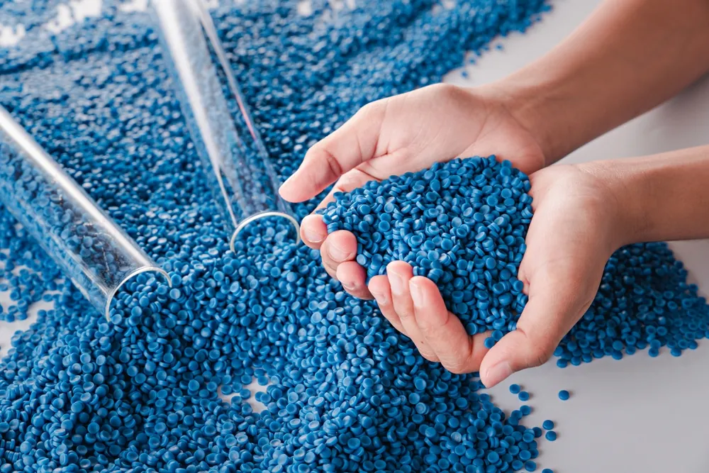 Polymer granules, the raw material for film